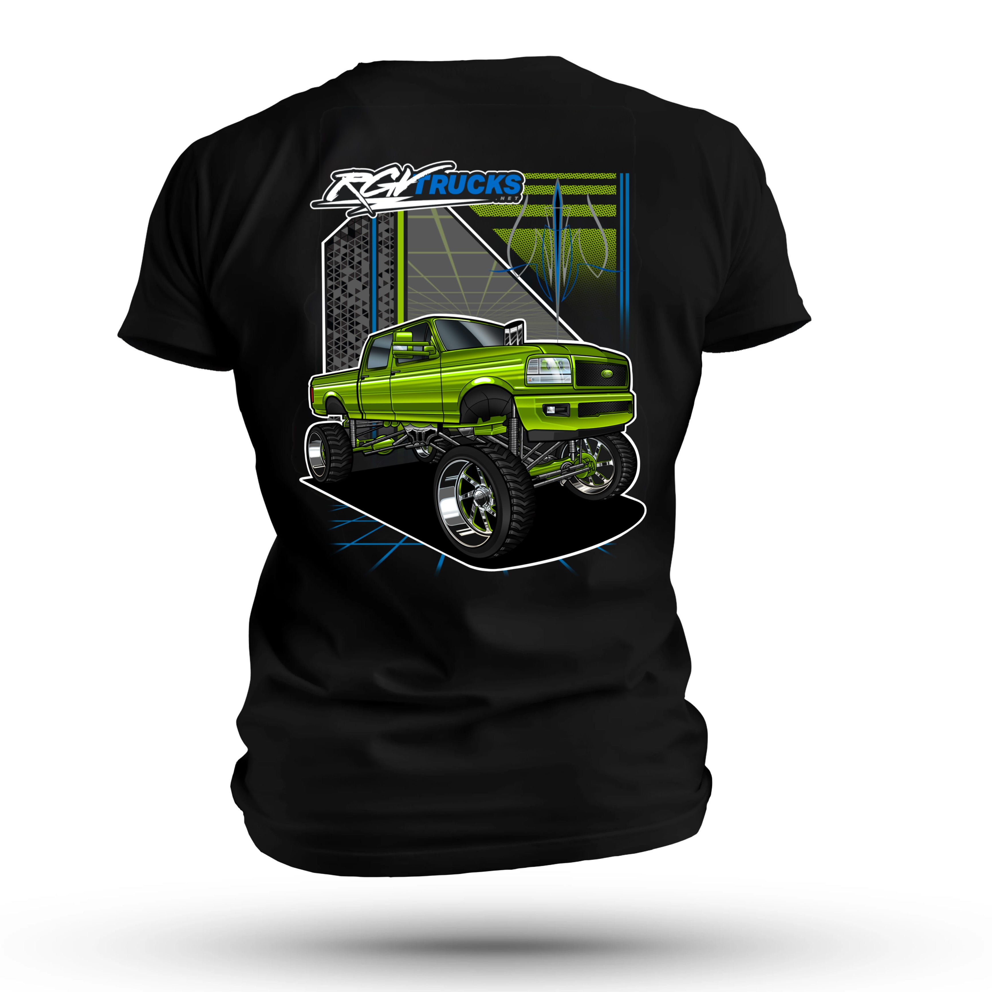 RGV Trucks Lifted OBS Ford - Short Sleeve
