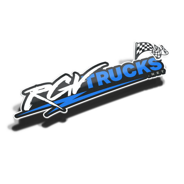 RGV Trucks NEW LOGO - Decal(Blue) – RGVTRUCKS