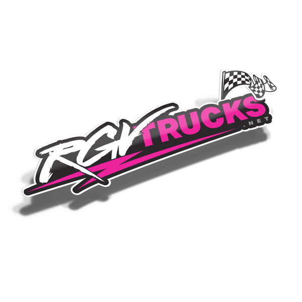 RGV Trucks NEW LOGO - Decal(Pink) – RGVTRUCKS