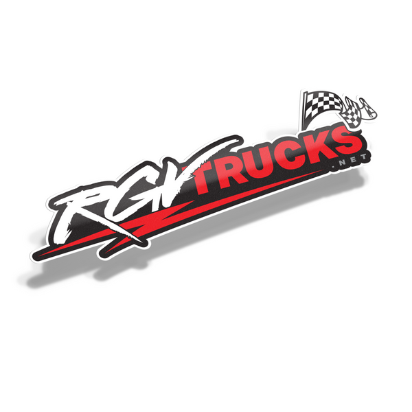 RGV Trucks NEW LOGO - Decal(RED) – RGVTRUCKS